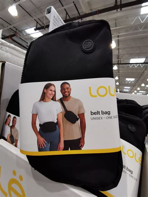 lolë crossbody bag costco|costco lole unisex belt bag.